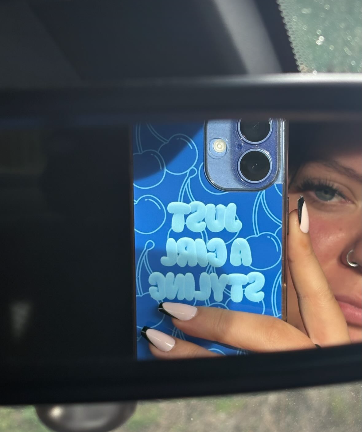 JUST A GIRL PHONE CASE