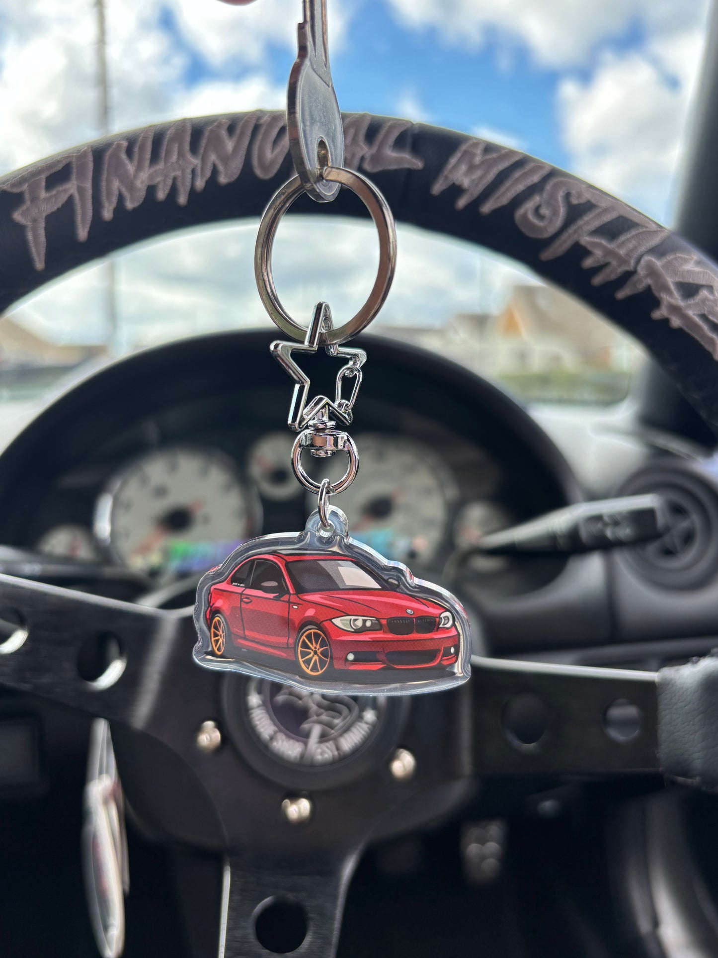 CUSTOM CAR KEYRING