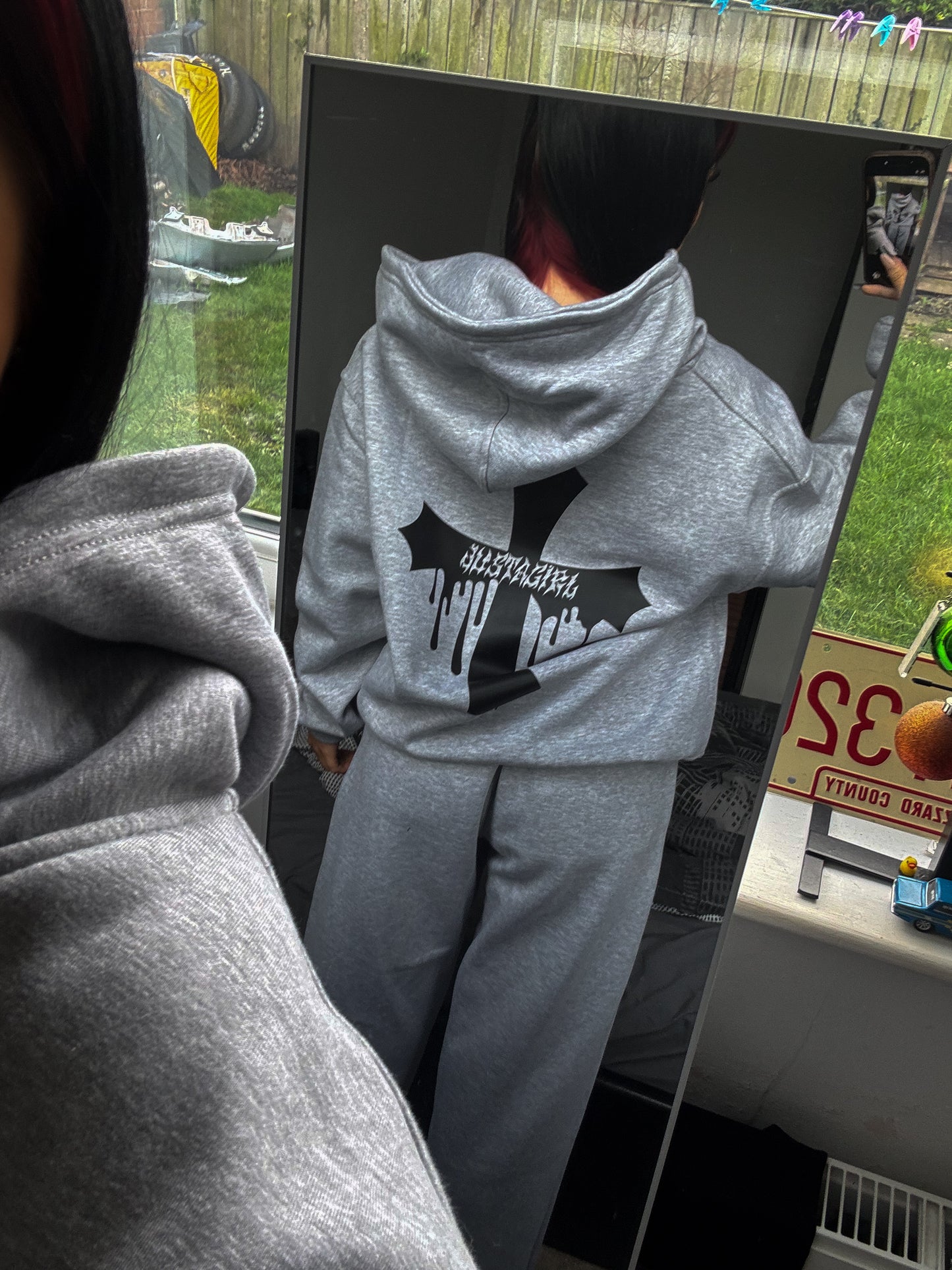 CROSS ZIP HOODIE