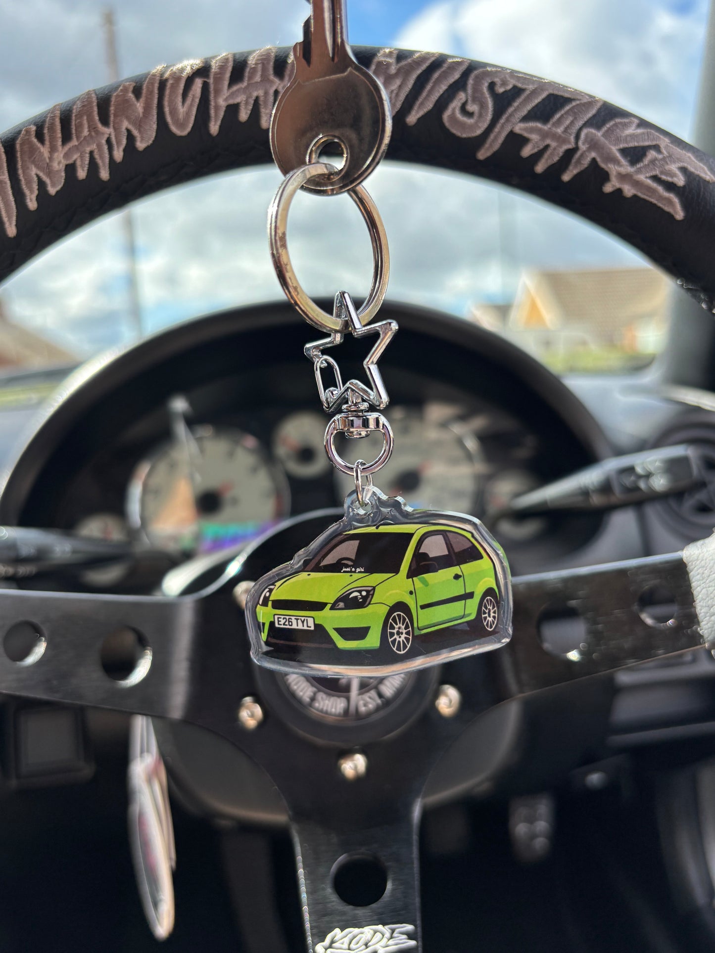 CUSTOM CAR KEYRING