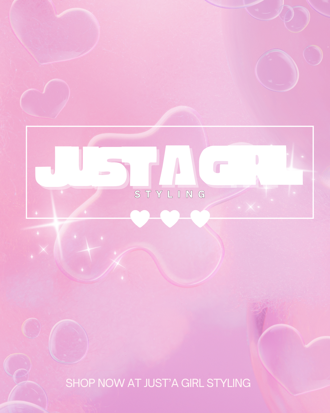 3 HEARTS STICKER