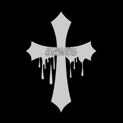 CHROME CROSS DECAL