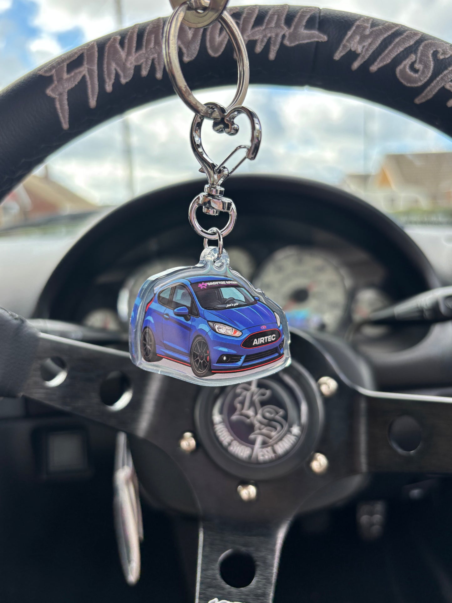 CUSTOM CAR KEYRING