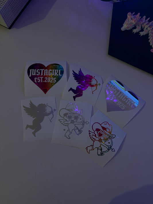 GALENTINES DECALS