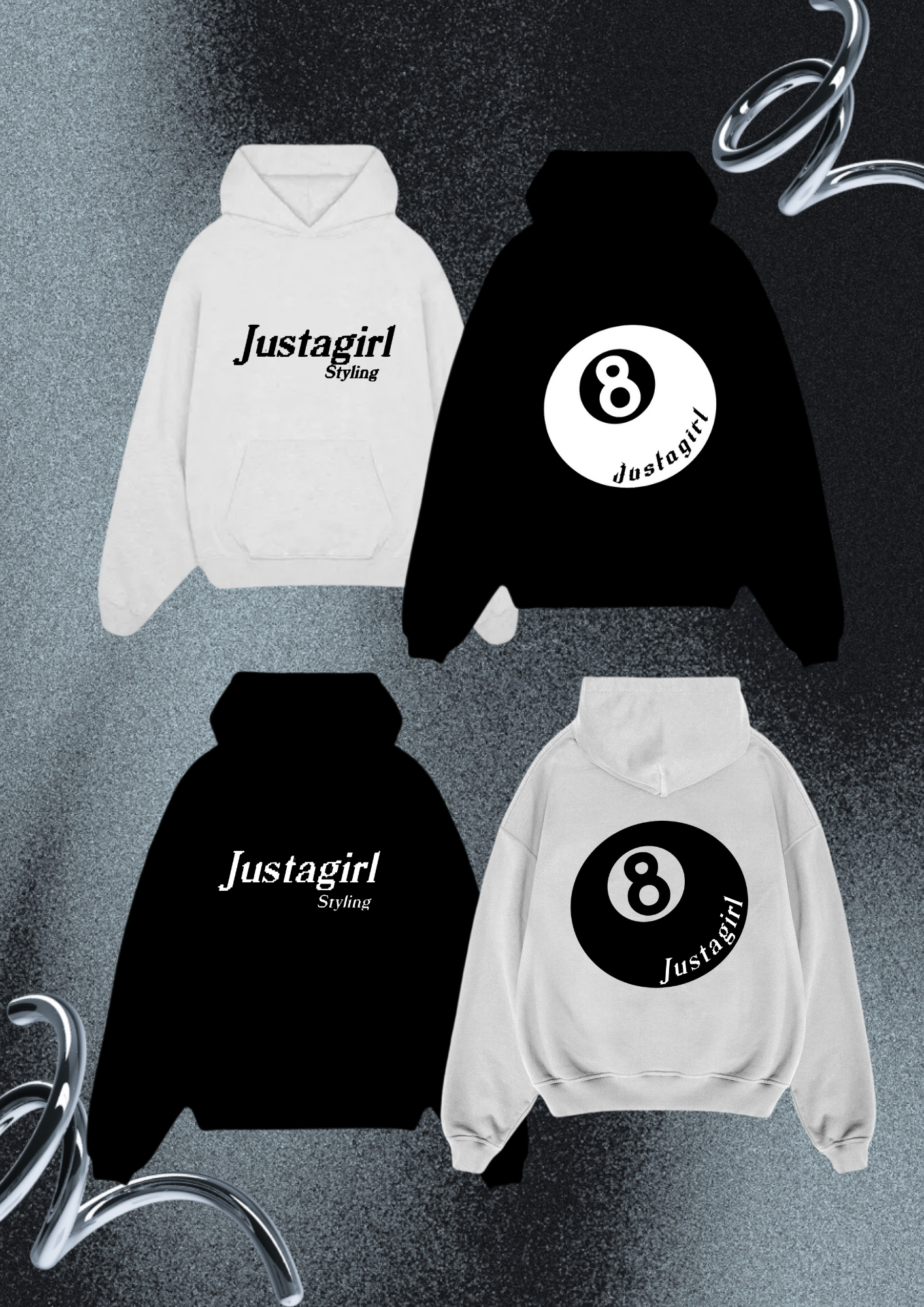8 BALL HOODIE