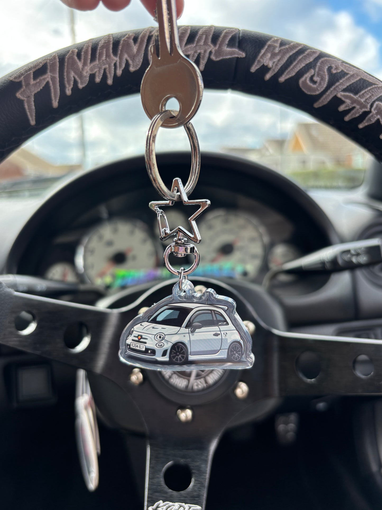 CUSTOM CAR KEYRING