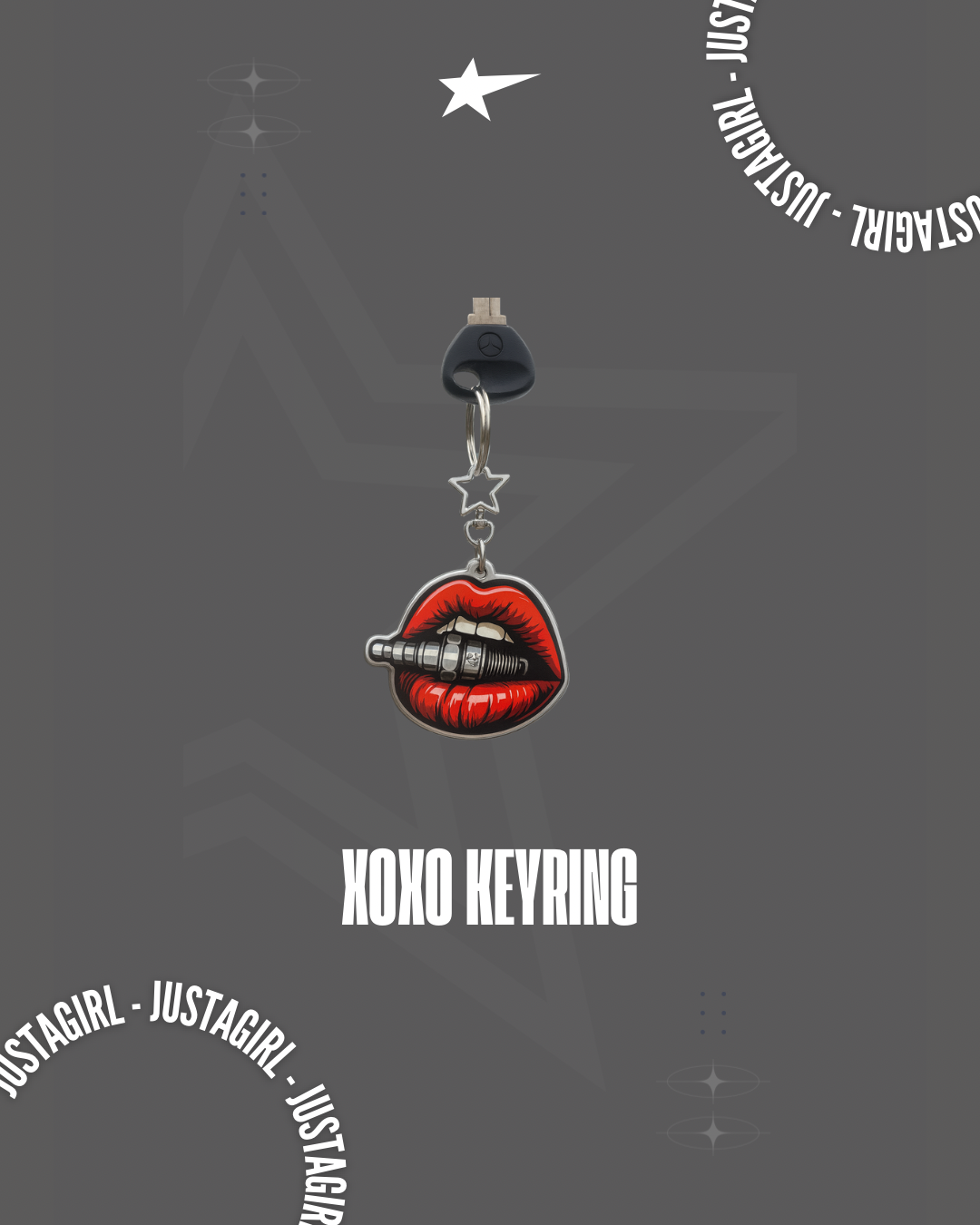 XOXO KEYRING